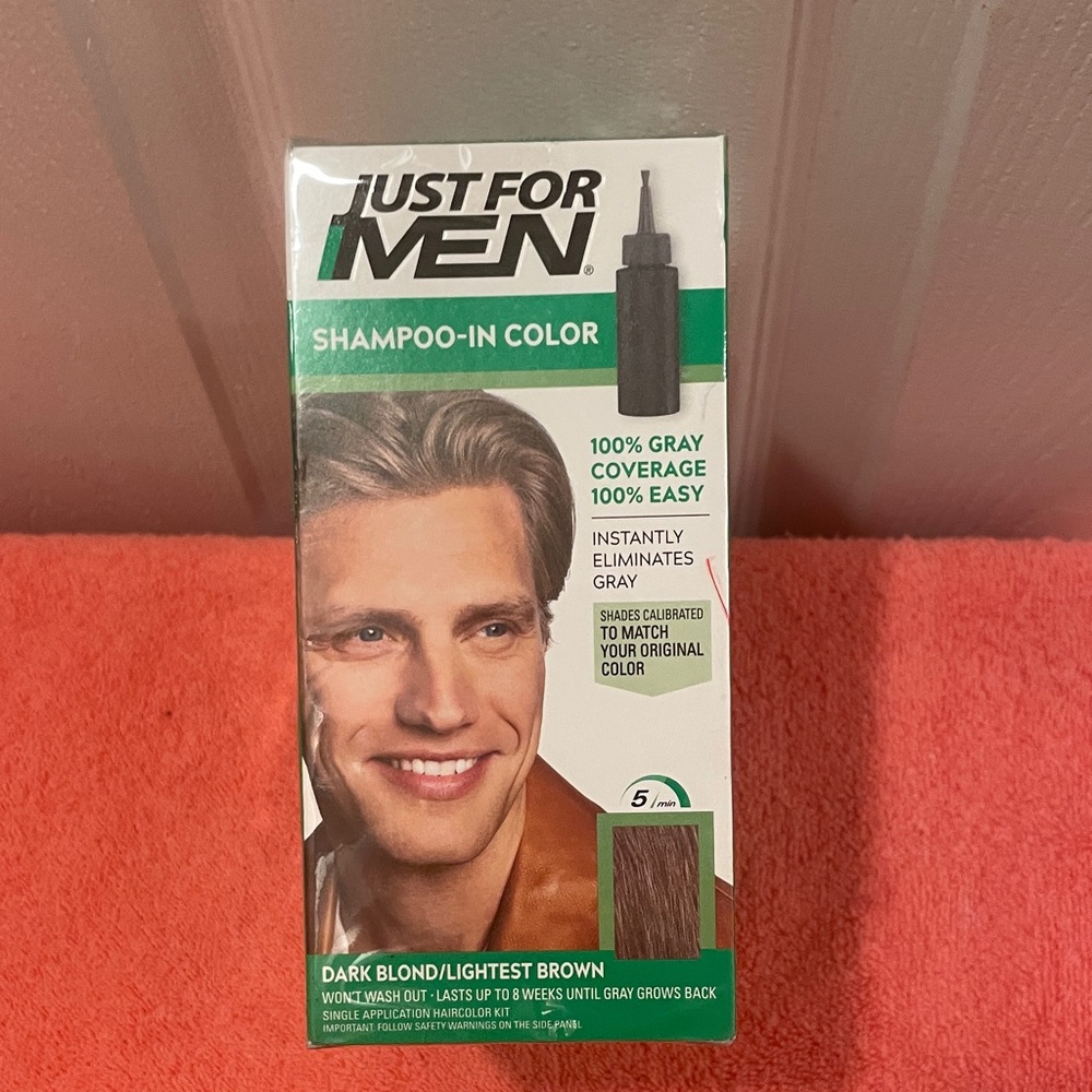 Just For Men Hair Color Kit (3 items)Dark Blond/Lightest Brown